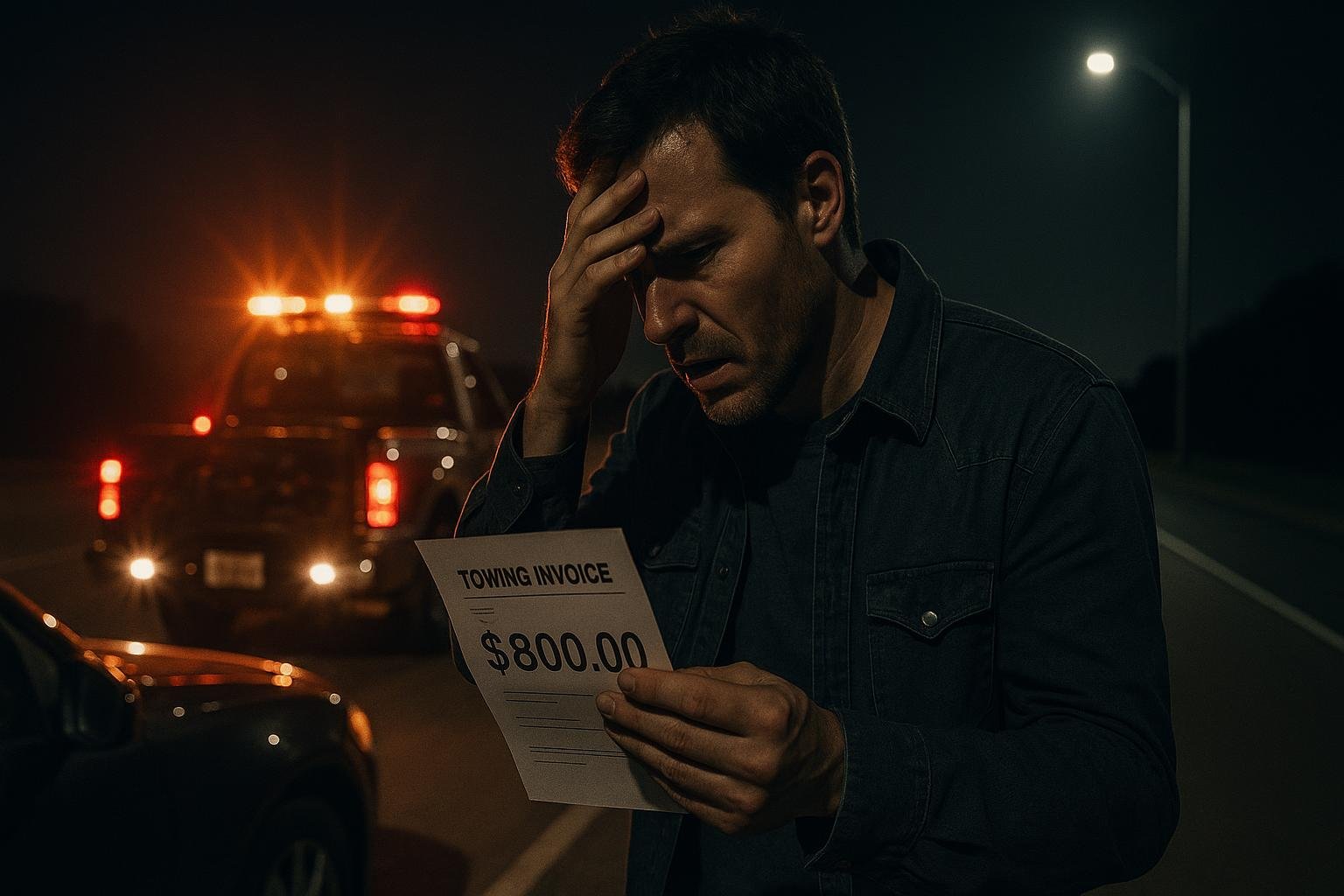 Towing company transparency pricing Texas website